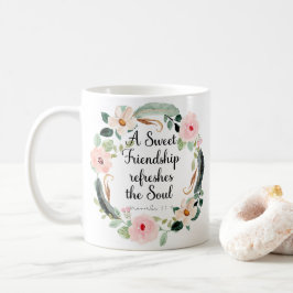 Een Lieve Vriendschap verfrist de Ziel Koffiemok