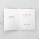 Een lieve zoon en zijn gezin feestdagen kaart (Binnen)