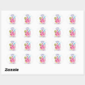 EEN LIFE-Sticker VERLENGEN 2 Ronde Sticker (Vel)