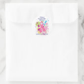 EEN LIFE-Sticker VERLENGEN 2 Ronde Sticker (Tas)