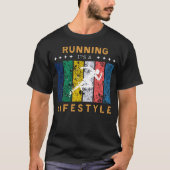 Een lifestyle grappig T-shirt (Voorkant)