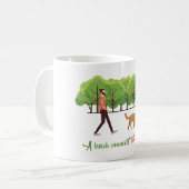 Een ligplaats verbindt twee harten KoffieMok (Voorkant links)