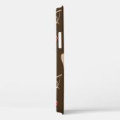 Een-lijn vrouw gezicht: abstract patroon. Case-Mate iPhone case (Achterkant / Rechts)