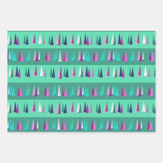 Een Lijst-cadeauverpakking voor feestdagen Inpakpapier Vel (Voorkant 2)