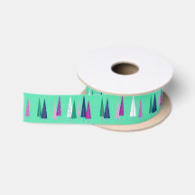 Een Lijst Holiday Ribbon