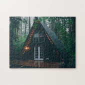 EEN LIJST IN DE JIGSAW PUZZZLE BOSSEN LEGPUZZEL (Horizontaal)