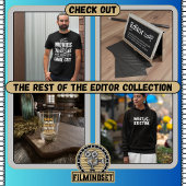 Eén Lijst per keer - Film Editor T-shirt