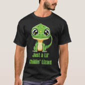 Een Lil' Chillin' Lizard T-shirt (Voorkant)