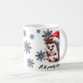 Een lil prikkelend voor de koffie kerst Mok (Voorkant rechts)