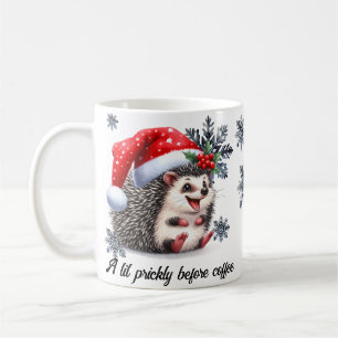 Een lil prikkelend voor de koffie kerst Mok