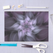 Een Lila Storm fractal Flower-weefselpapier Tissuepapier (Craft)