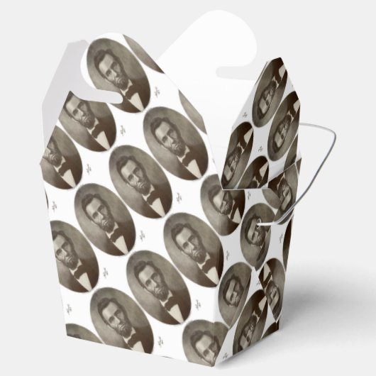 een lincoln 1864 signature oval portret 2000 sv bedankdoosjes (Geopend)