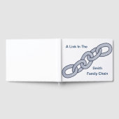 Een link in de aangepaste familieketen reünie gastenboek (Volledig)