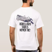 Een link naar gezondheid Een natuurlijk hoog T-shirt (Achterkant)