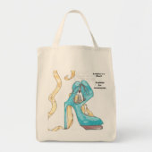 Een lint in een schoen? tote bag (Voorkant)