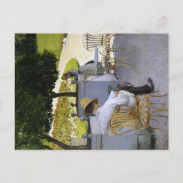 Een literaire ontsnapping: lezers in een Oranje bo Briefkaart