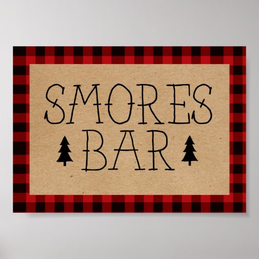 Een Little Bear S'mores Bar Poster (Voorkant)