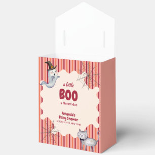 Een Little Boo Ghost Cat Herfst Herfst Baby shower Bedankdoosjes
