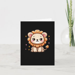 Een Little Leeuw Sticker Kaart