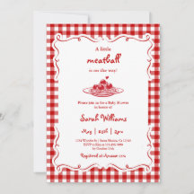Een Little Meatball Baby Shower