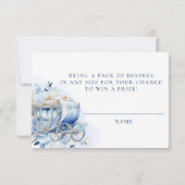 Een Little Prince Royal Blue Zwemluier Raffle Kaart (Achterkant)