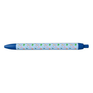 Een Little Shredder Snowboard Baby Mama Patroon Zwarte Inkt Pen