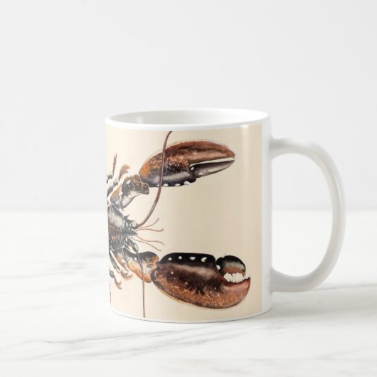 Een Lobster uit Solva Koffiemok (Rechts)