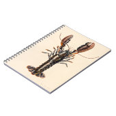 Een Lobster uit Solva Notitieboek (Linkerzijde)