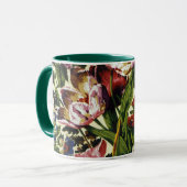 Een loffelijke mok met Philip Jacobs Fabric Tulip (Voorkant links)