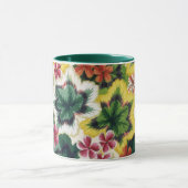 Een loffelijke Philip Jacobs Fabric Geranium Leaf  Mok (Midden)