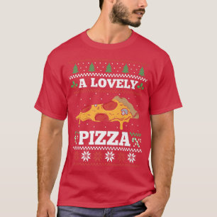 Een lofwaardige Pizza grafische Pizza Lover Pizza  T-shirt