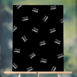 Een Logo of geüpload Afbeelding | verstrooid patro Acryl Bord