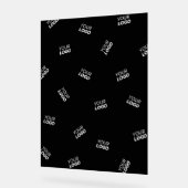 Een Logo of geüpload Afbeelding | verstrooid patro Acryl Bord (Hoek)