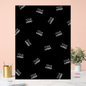 Een Logo of geüpload Afbeelding | verstrooid patro Acryl Bord (Huwelijk)