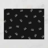 Een Logo of geüpload Afbeelding | verstrooid patro Briefkaart (Voorkant)