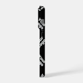 Een Logo of geüpload Afbeelding | verstrooid patro iPhone Hoesje (Linkerkant)