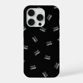 Een Logo of geüpload Afbeelding | verstrooid patro iPhone Hoesje (Achterkant)