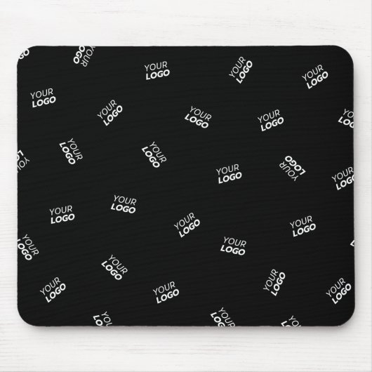 Een Logo of geüpload Afbeelding | verstrooid patro Muismat (Voorkant)