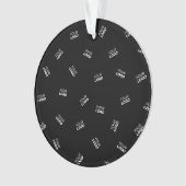 Een Logo of geüpload Afbeelding | verstrooid patro Ornament (voorkant)