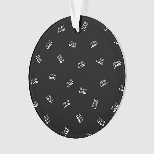 Een Logo of geüpload Afbeelding | verstrooid patro Ornament (voorkant)