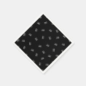 Een Logo of geüpload Afbeelding | verstrooid patro Servet (Hoek)