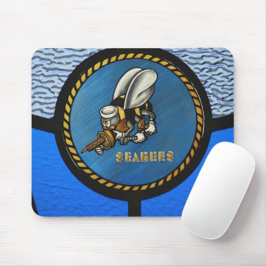 Eén logo zeebee muismat (Met muis)