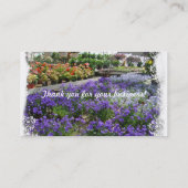 Een lokaal Greenhouse-Show Visitekaartje (Achterkant)