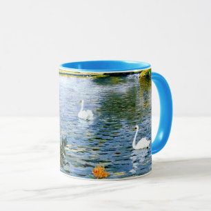 Een Long Island-meer, fijne kunst, Mok