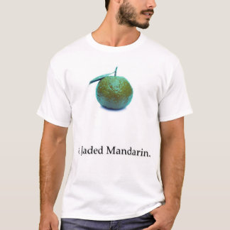 een loodhoudende mandarijn t-shirt