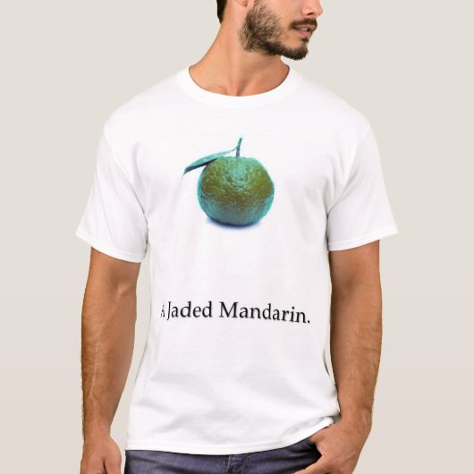 een loodhoudende mandarijn t-shirt (Voorkant)