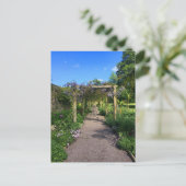 Een loop door Wisteria Briefkaart (Staand voorkant)