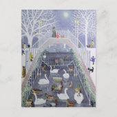 Een loop in het Park Briefkaart (Voorkant)