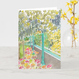 Een loop in het Park Kaart