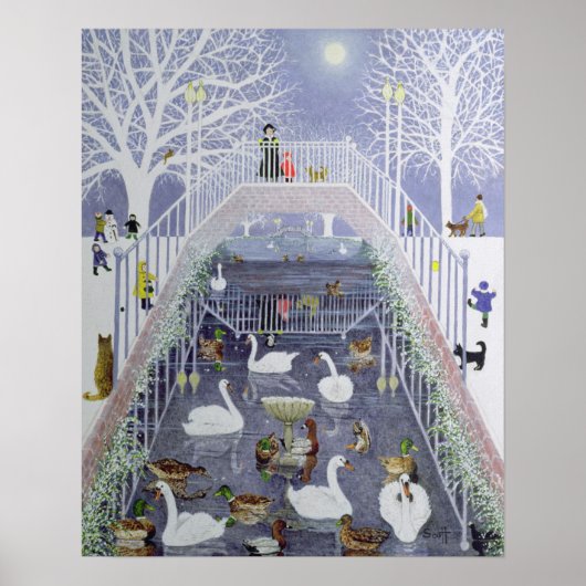 Een loop in het Park Poster (Voorkant)